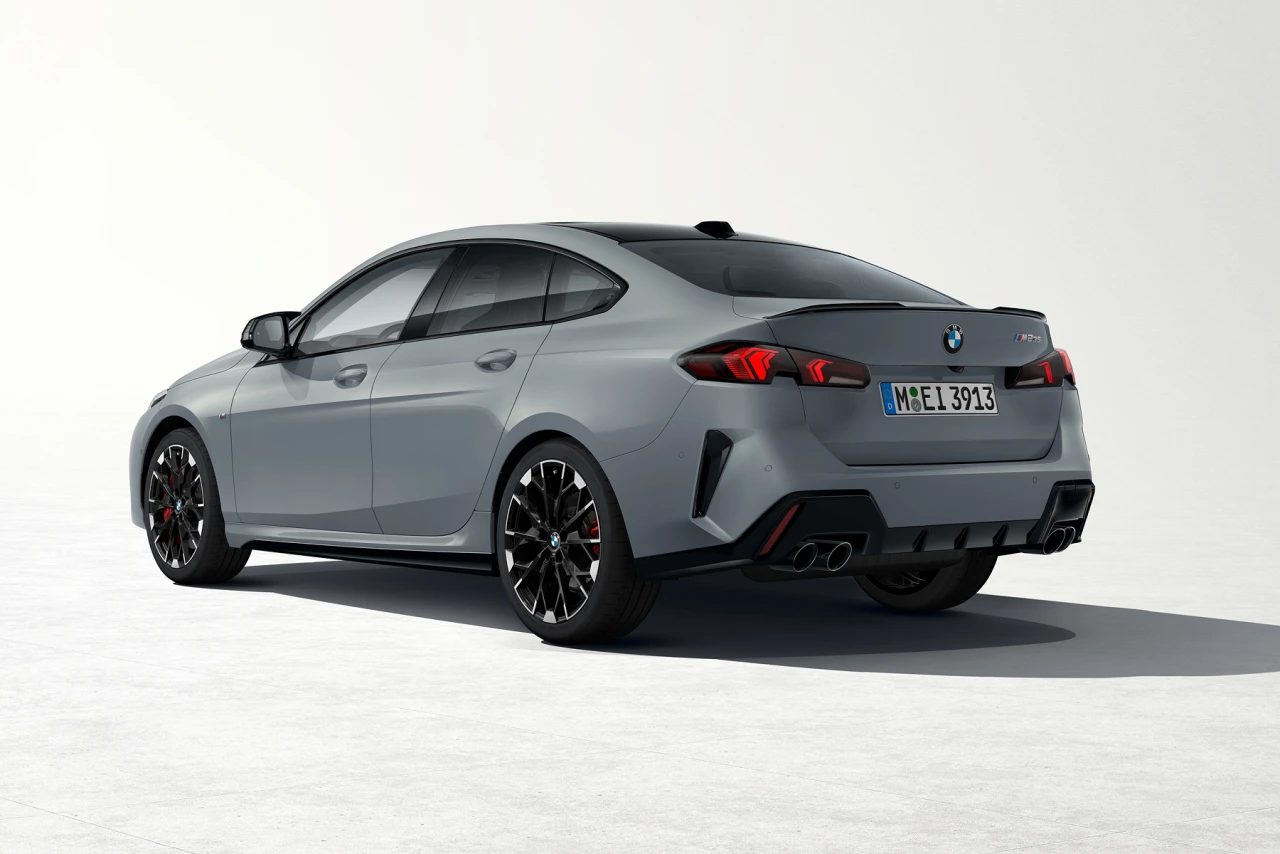 Exterieur Visualisierung auf Basis von 3D-Daten für den BMW 2er Gran Coupe. 3D Rendering eines BMW M2