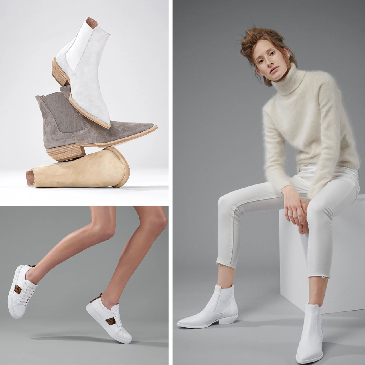 Produkt- und Modelshooting mit Copenhagen.   Collage aus mehreren Fotos von einer Kampagne welche Albert Bauer für Copenhagen umgesetzt hat.